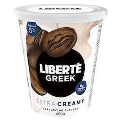 [美品] MINIMALISM Liberte MLS-624 Liberte Greek Yogurt Extra Creamy, Cappuccino - 650 g | No Frills