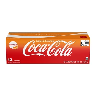 Coca-Cola Cola Orange Cream Fridgepack Cans 12x355.0 ml, 0,20 $/100ml
