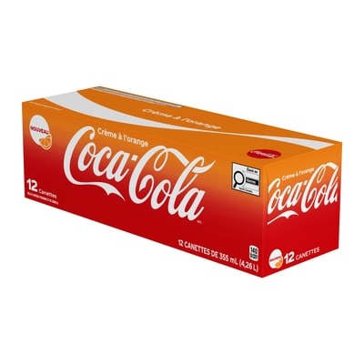 Cola Orange Cream Fridgepack Cans