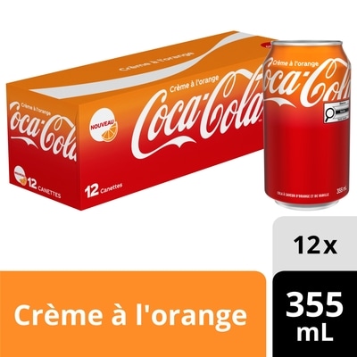Cola Orange Cream Fridgepack Cans