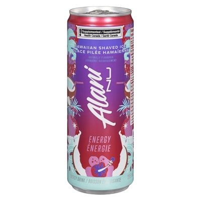 Alani Boisson énergisante glace pilée hawaïenne 355 ml, 0,85 $/100ml