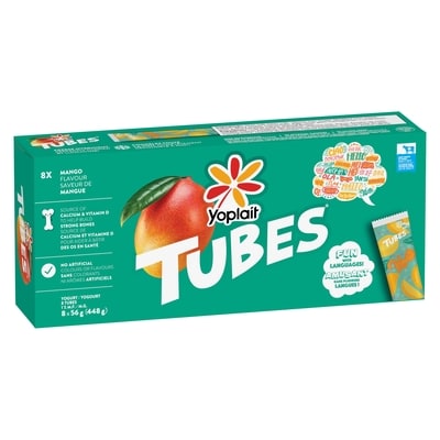 Yoplait Tubes yogourt mangue 448 g, 1,29 $/100g