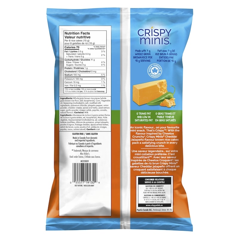 Crispy Minis, Cheddar Jalapeno