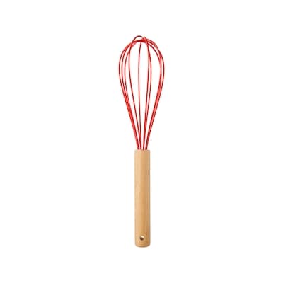 Everyday Essentials Fouet en silicone – rouge 1 ea, 5,00 $/1ch