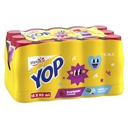 YOP Drinkable Yogurt, Raspberry & Vanilla