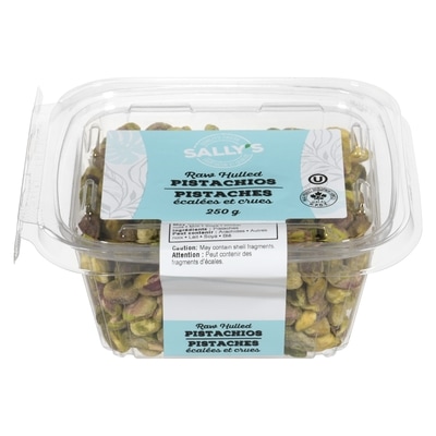 Sally Raw Hulled Pistachios 250 g, $9.60/100g
