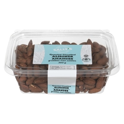 Sally Roasted Unsalted Almonds 360 g, $2.92/100g