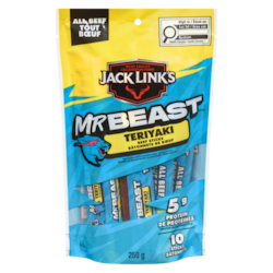 その他 BEEF Jack Links Beef Sticks All Beef Teriyaki - 250 g | Wholesale Club