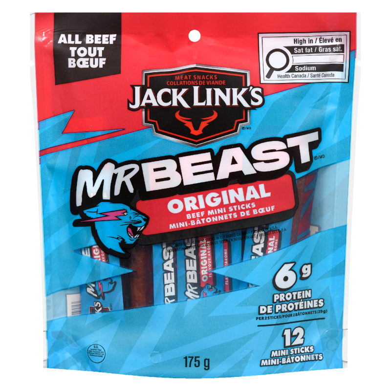 Mini Sticks All Beef Original Flavour