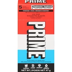 Prime Hydration Hydration+ Sticks Ice Pop 47 g, $21.26/100g