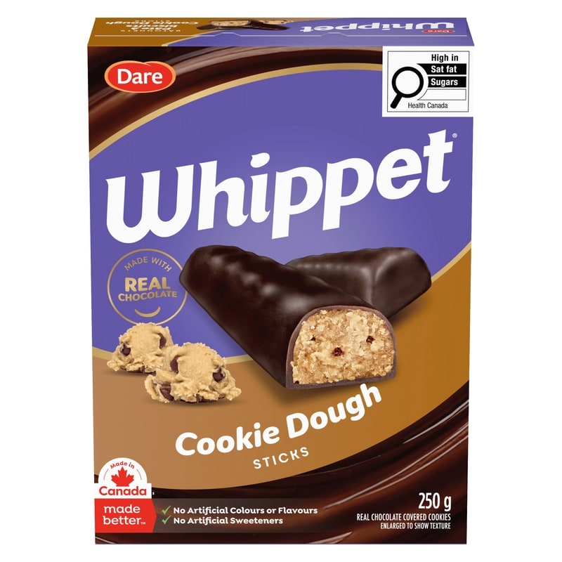 Dare Whippet Sticks Cookie Dough - 250 g | Zehrs