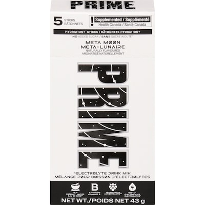 Prime Hydration Bâtonnets hydration+ méta-lunaire 47 g, 21,26 $/100g