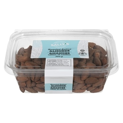 Sally Amandes rôties et salées 300 g, 3,50 $/100g