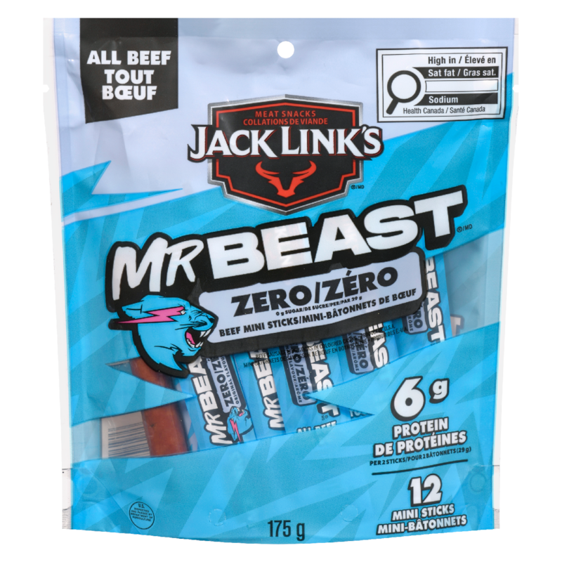 Mini Sticks All Beef Original Flavour Zero