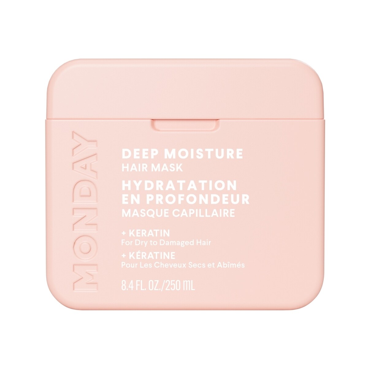 Monday Haircare masque capillaire hydratation profonde 250 ml, 2,40 $/100ml