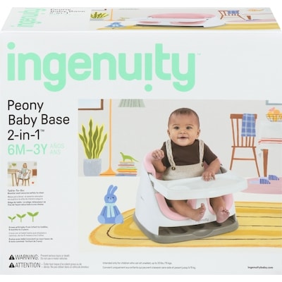 INGENUITY Baby Base 2-In-1 Peony 6m-3y 1 ea, $50.99/1ea