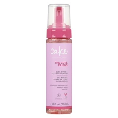 The curl friend gel-mousse forme et tenue des boucles meringue légère au citron