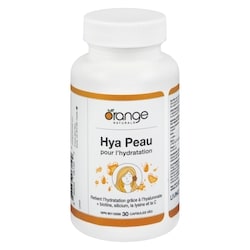 Orange Naturals Hya peau pour l'hydratation 30 ea, 1,13 $/1ch