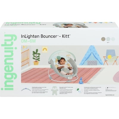 INGENUITY Inlighten Bouncer Kitt 0m-6m 1 ea, $84.99/1ea