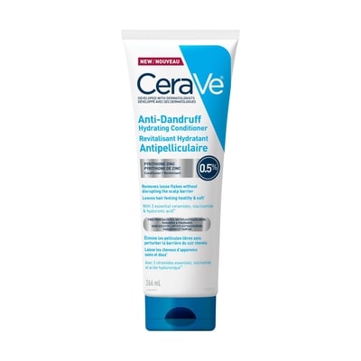Cerave Anti-Dandruff Hydrating Conditioner 266 ml, $5.82/100ml
