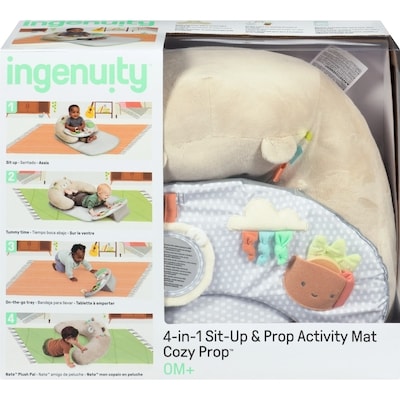 INGENUITY 4-In-1 Sit-Up & Prop Activity Mat Cozy Prop 0m+ 1 ea, $59.49/1ea
