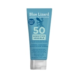 Blue Lizard Mineral Sunscreen Sensitive Face, SPF 50 89 ml, $17.40/100ml