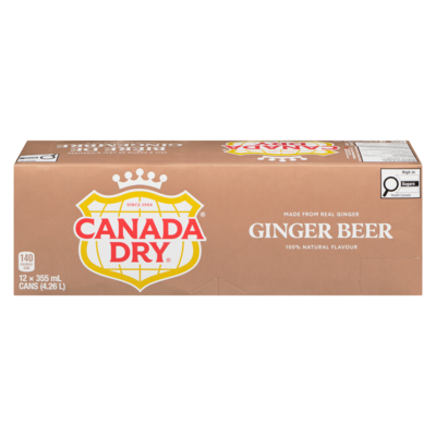 Canada Dry Ginger Beer 12x355.0 ml, $0.21/100ml