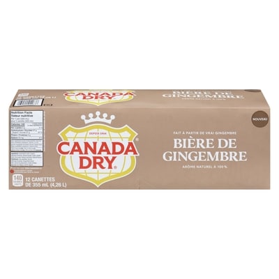 Canada Dry Bière de gingembre 12x355.0 ml, 0,19 $/100ml