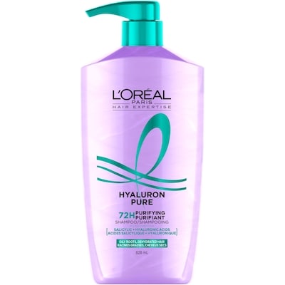 L'Oreal Paris Hyaluron Pure Purifying Shampoo 828 ml, $1.33/100ml