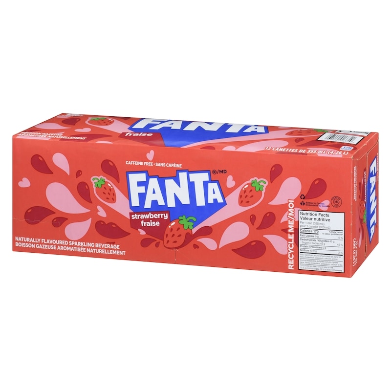 Naturally Flavoured Sparkling Beverage Strawberry