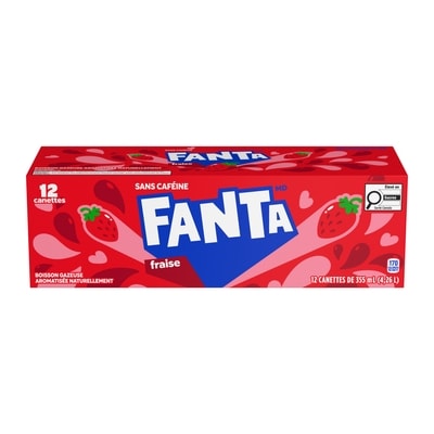 Soda Fraise Fridge Pack Cannettes