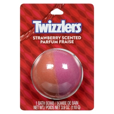 Twizzlers Bath Bomb Strawberry Scented 110 g, $4.54/100g