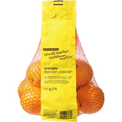 Sans Nom Oranges naturellement imparfaites 1.81 kg, 0,44 $/100g
