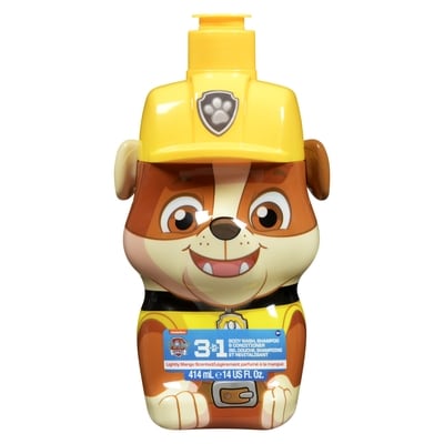 Paw Patrol 3-In-1 Body Wash, Shampoo & Conditioner Lightly Mango Scented 3+ 414 ml, $1.45/100ml