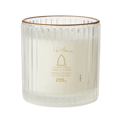 Life at Home Vanilla Cheer Scented Candle 1 ea, $10.00/1ea