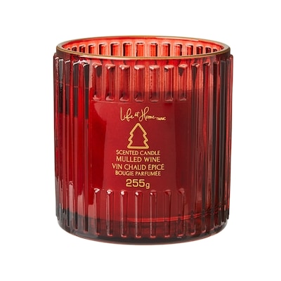 Life at Home Mulled Wine Scented Candle 1 ea, $10.00/1ea