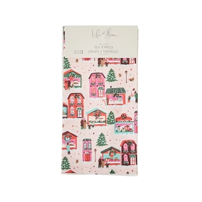 Life at Home Cotton Tea Towels 3 Pack - Crafted Heirloom 3 ea, $3.33/1ea