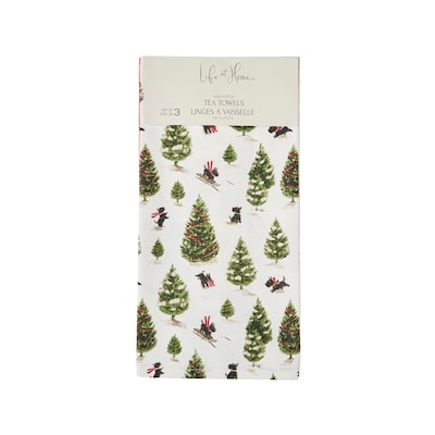 Life at Home Cotton Tea Towels 3 Pack - Starry Woodland 3 ea, $3.33/1ea