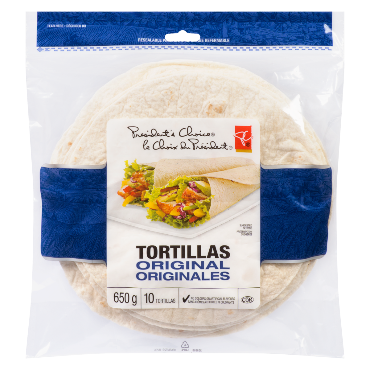 President's Choice Tortillas Original