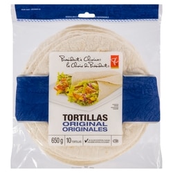 President's Choice Tortillas Original - 650 g | Wholesale Club