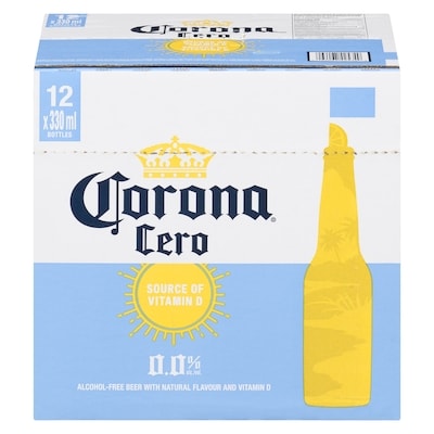 Corona Cero Alcohol-Free Beer With Natural Flavour And Vitamin D 12x330.0 ml, $0.61/100ml
