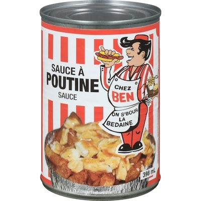 Chez Ben Sauce à poutine 398 ml, 0,88 $/100ml