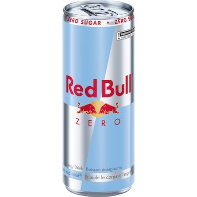 Red Bull Zero boisson énergisante 250 ml, 1,60 $/100ml