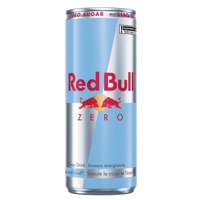 Red Bull Zero boisson énergisante 250 ml, 1,20 $/100ml