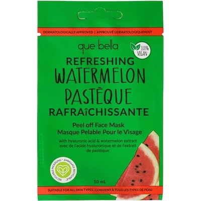 Que Bella Peel Off Face Mask, Refreshing Watermelon 10 ml, $39.90/100ml