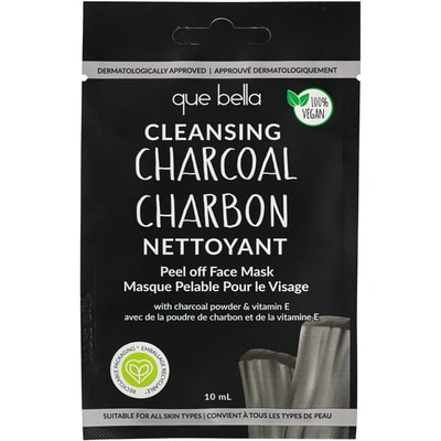 Que Bella Peel Off Face Mask, Cleansing Charcoal 10 ml, $39.90/100ml