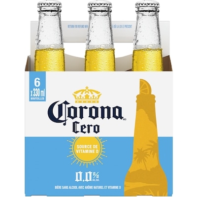 Corona Cero bière sans alcool avec arôme naturel et vitamine D 6x330.0 ml, 0,61 $/100ml
