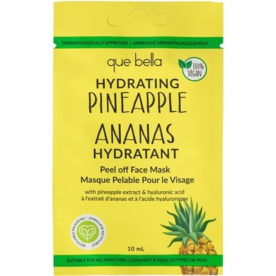 Que Bella Peel Off Face Mask, Hydrating Pineapple 10 ml, $39.90/100ml