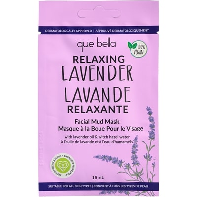 Que Bella Facial Mud Mask, Relaxing Lavender 15 ml, $26.60/100ml