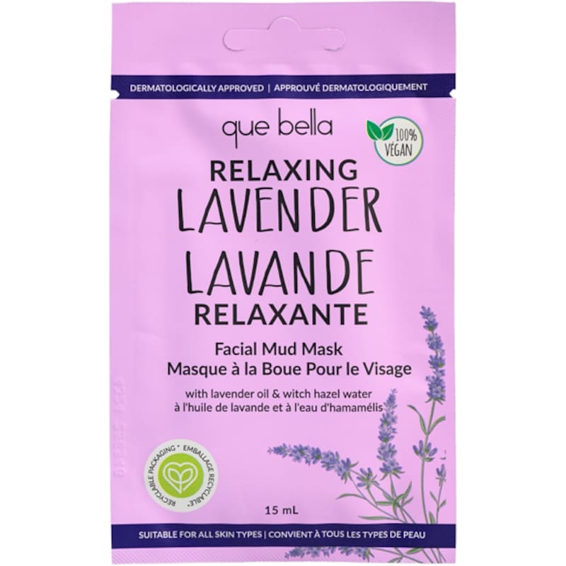 Facial Mud Mask, Relaxing Lavender